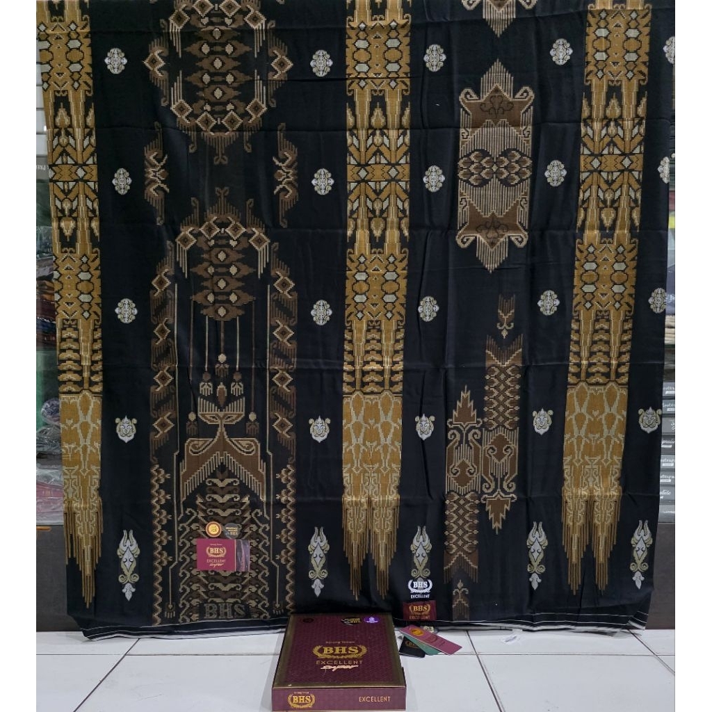 Sarung BHS Excellent JACQUARD JGR JEA JGQ Mix GOLD