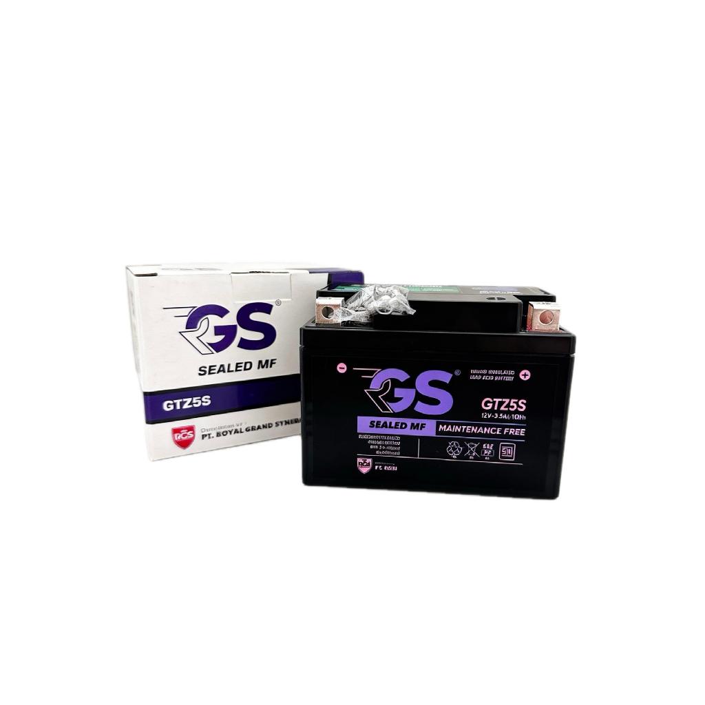Aki Motor GS GTZ5S 12V 3.5Ah – Aki Kering Maintenance Free