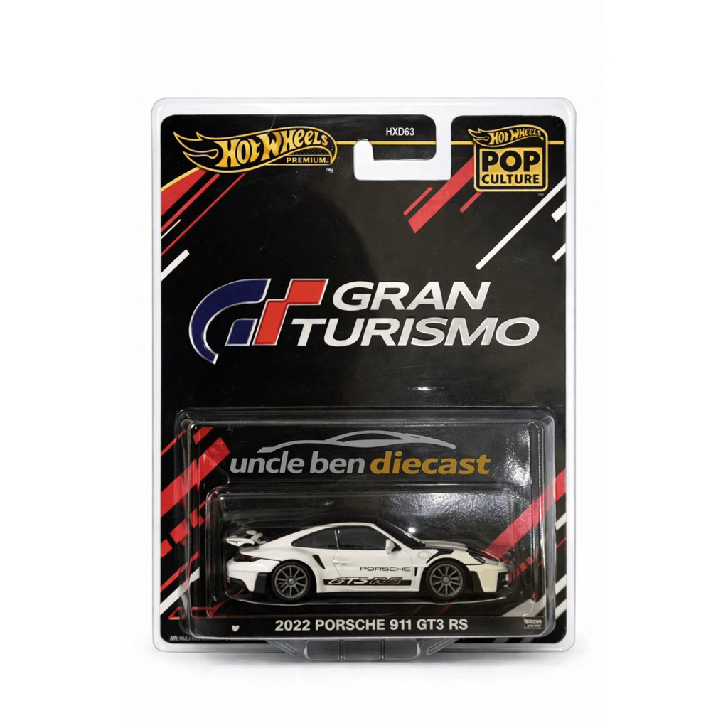 Hot Wheels Premium Pop Culture Porsche Gran Turismo 911 gt3RS