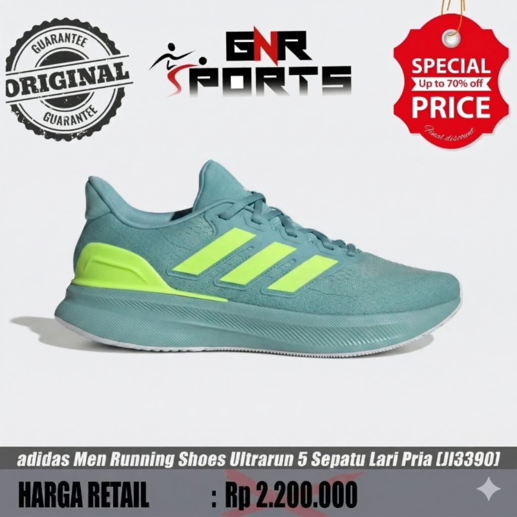 Sepatu Lari Pria Adidas Ultra Run - JI3390 Original 100%