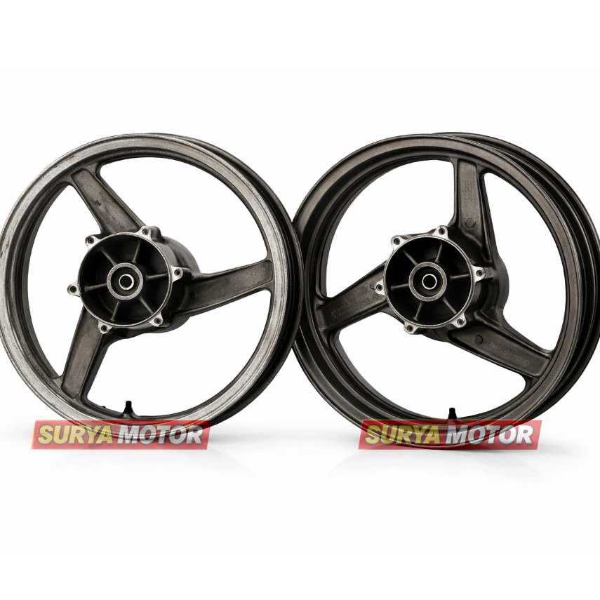 VELG RACING KAWASAKI NINJA RR ORIGINAL COPOTAN BEKAS BARANG SESUAI DENGAN FOTO