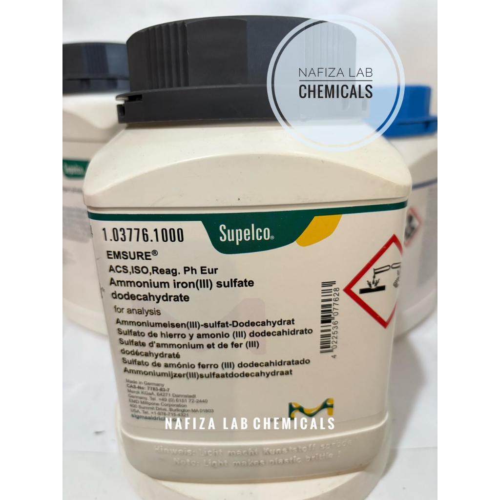 AMMONIUM IRON II SULFATE DODECAHYDRATE FOR ANALISYS MERCK 103776 1KG