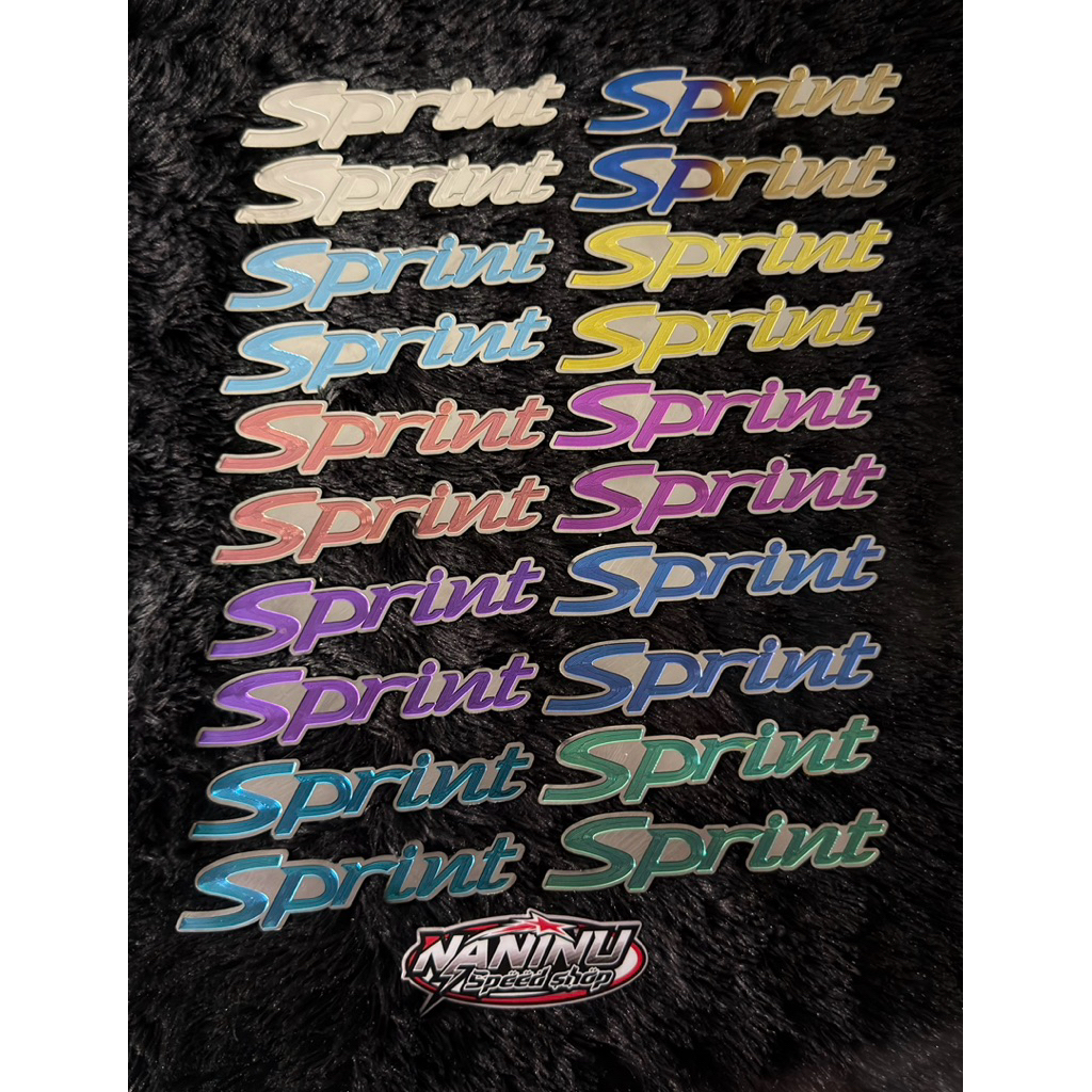 Emblem Sprint Vespa Matic Titan Big