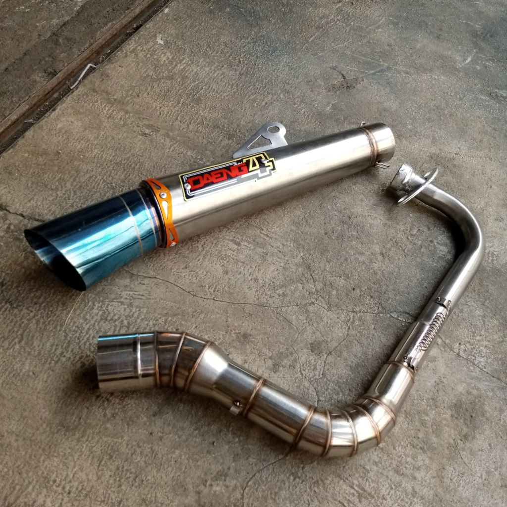 1set Daeng sai4 Pipe for Mio sporty Mio i 125 Mio m3 Mio soulty 51mm inlet