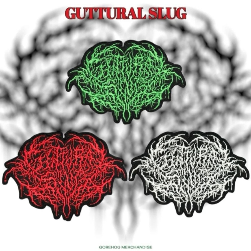 GUTTURAL SLUG - LOGO PATCHES / EMBLEM