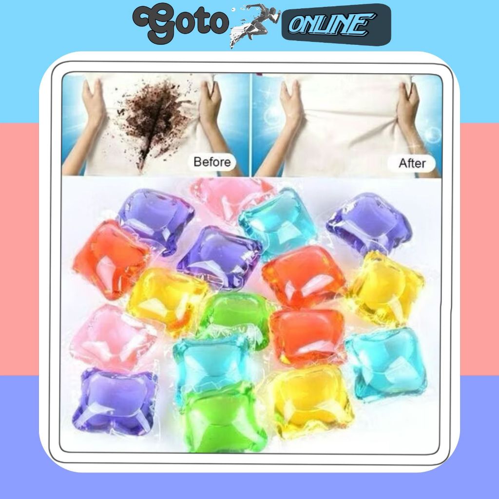 570 Laundry Gel Ball / Detergent Laundry Murah  / Sabun Cair Ajaib / Sabun Cuci Pakaian