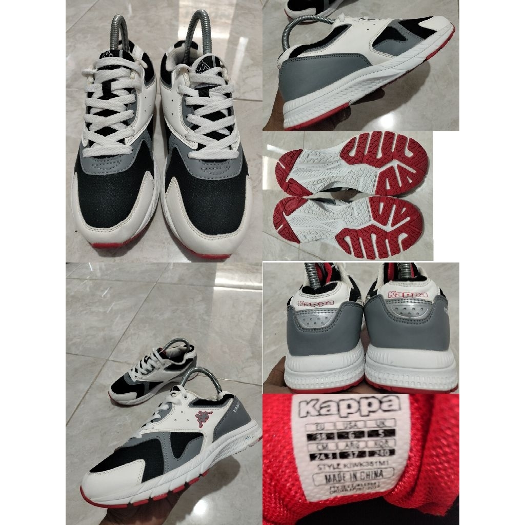 Sepatu Preloved Second Original Kappa Kombat Size 38