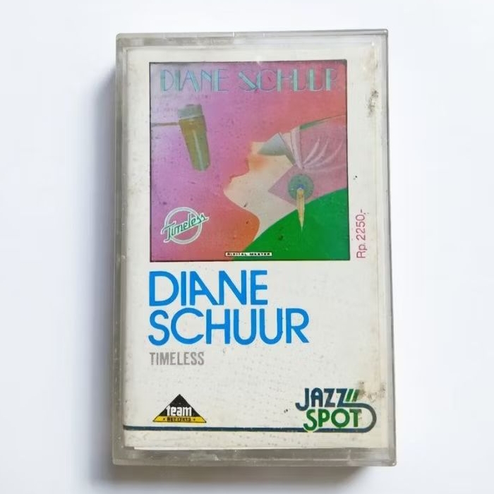 Kaset Jazz Diane Schuur - Timeless (Cover Ada Coretan / Pita Maxell Bagus)