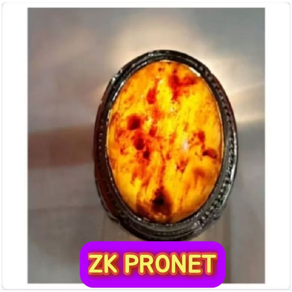 CINCIN BATU AKIK GETAH KATILAYU NATURAL