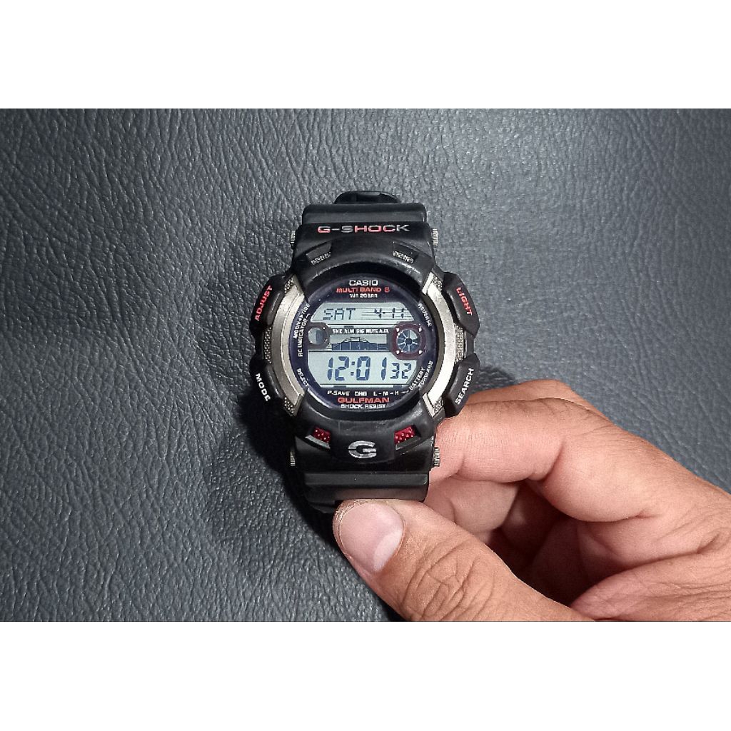 Jam Tangan Casio G-Shock GShock Gulfman GW-9110 / GW9110 Multiband 6, Rare Item