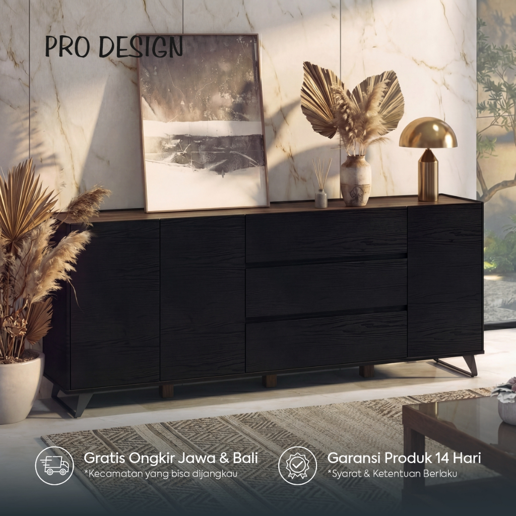 Pro Design Nikita SB201 Bufet / Kabinet / Meja TV / Rak TV
