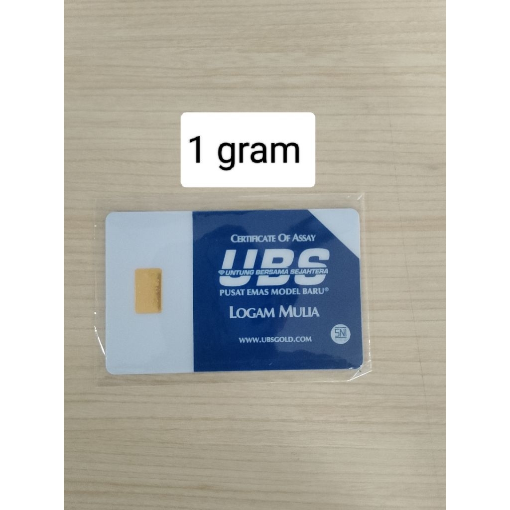 Emas UBS 1 gram