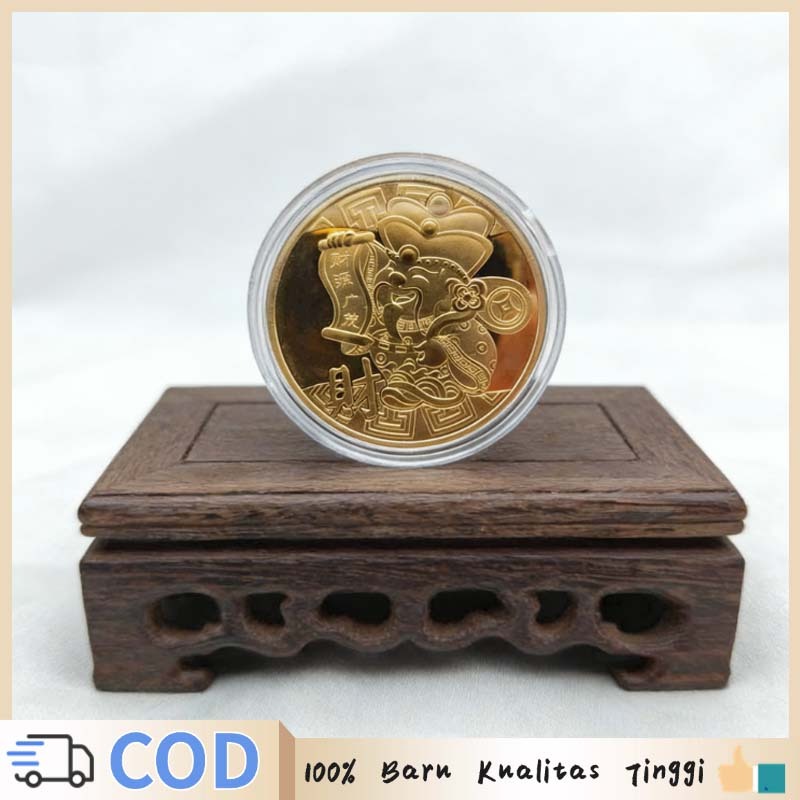 Koin Amulet Keberuntungan Koin Dewa Rejeki Koin Feng Shui Koin Koleksi Feng Shui