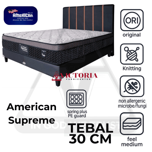 American Supreme Comfort Top 120 x 200 120x200 Kasur Saja Mattres Only