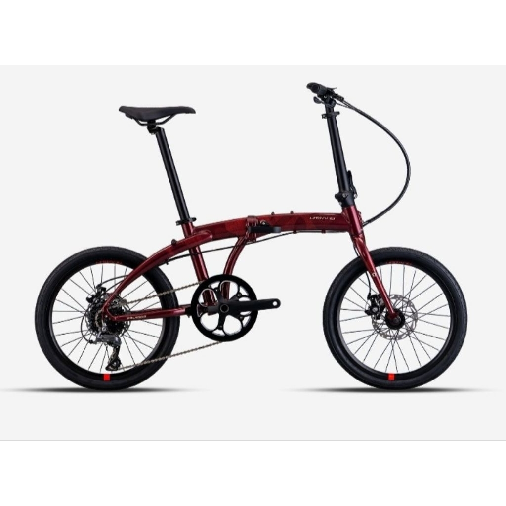 Sepeda Lipat Folding Polygon Urbano 3 20 Inch