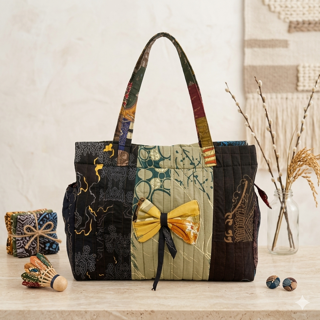 Tas Batik Totebag Batik Tas Jogja Model Bakung Riens Collections