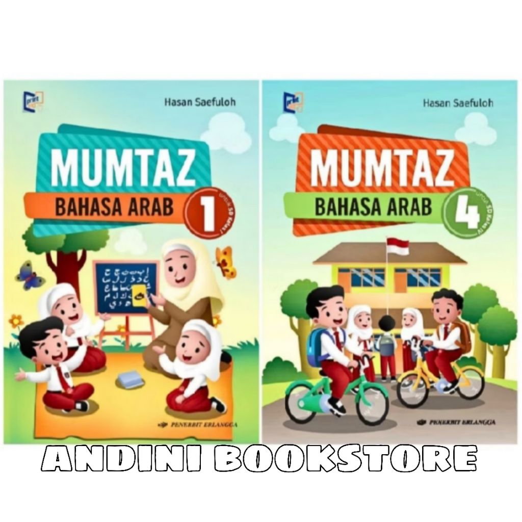BUKU ERLANGGA MUMTAZ BAHASA ARAB KELAS 1 4 SD/MI