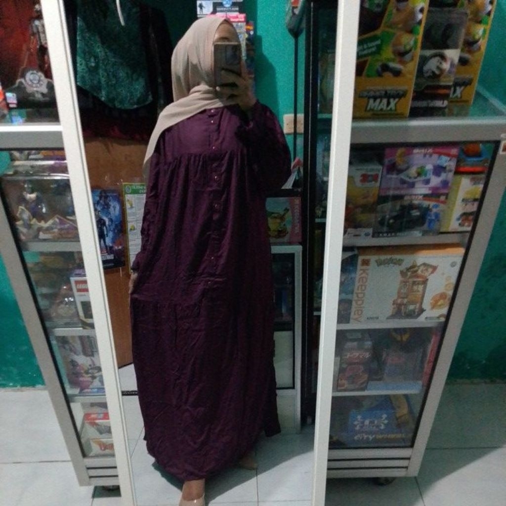 gamis rayon tuwil
