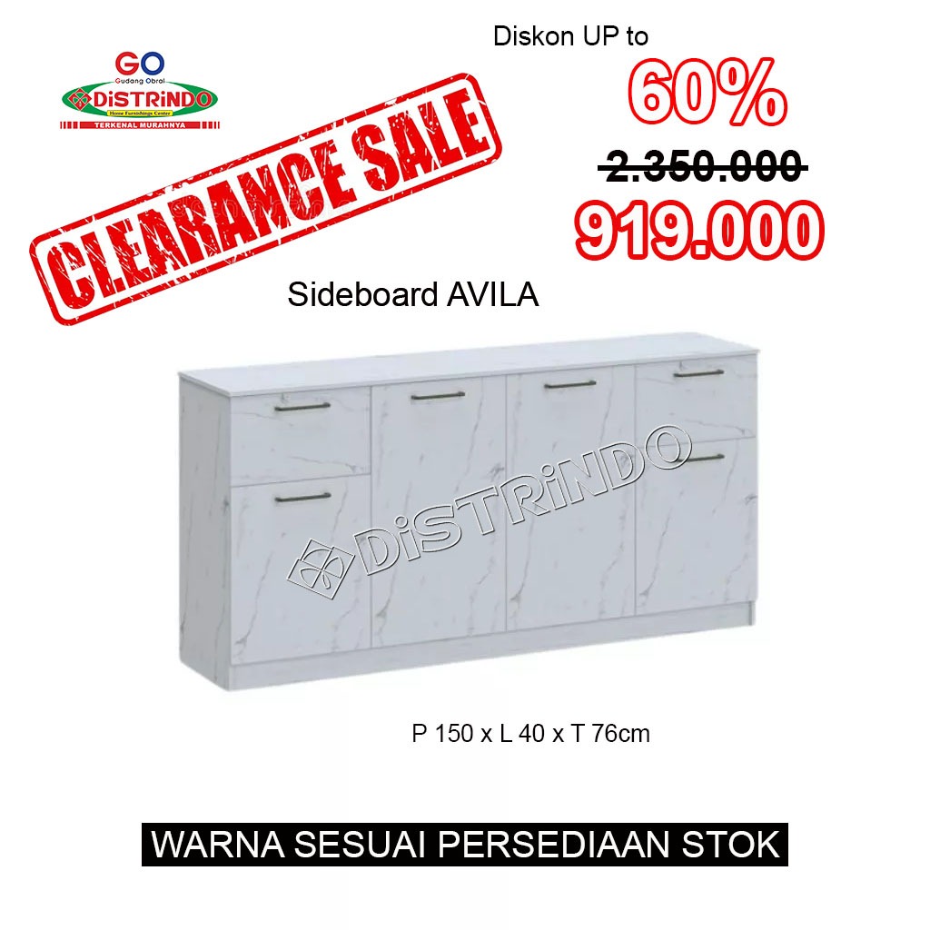 Distrindo - Bufet / Sideboard 150cm CLEARANCE SALE