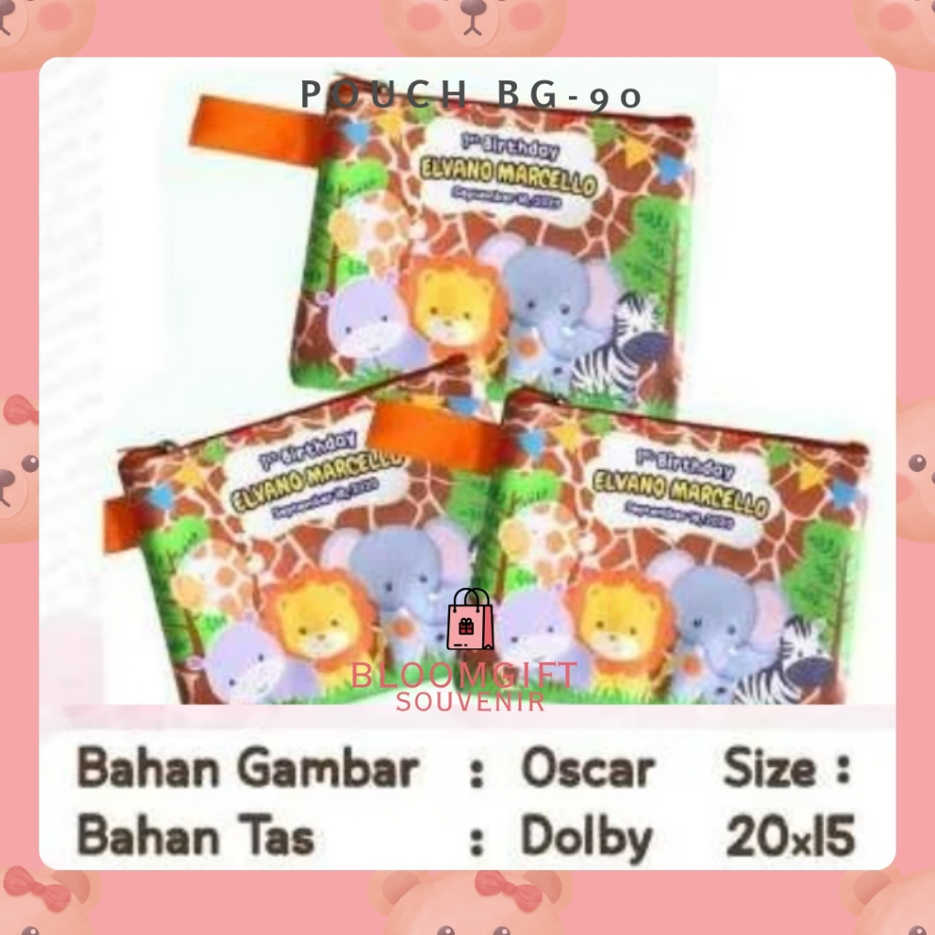 Pouch Make Up/Tas Make Up/Souvenir Pouch/Souvenir Tas
