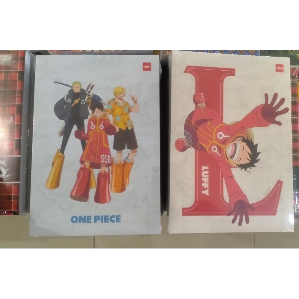 BUKU TULIS CAMPUS BOXY DELI 50 LEMBAR ISI 10 BUKU (ONE PIECE)