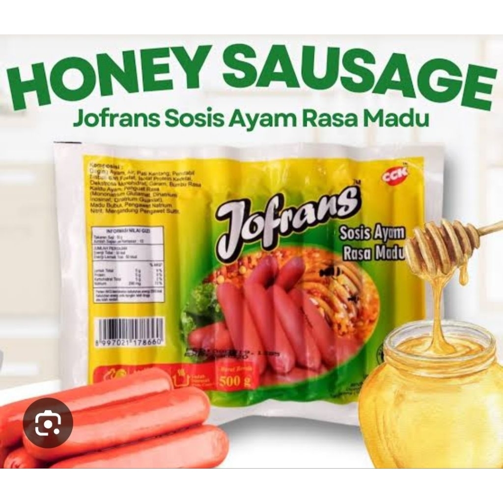 Jofrans Sosis Ayam Madu 300gr