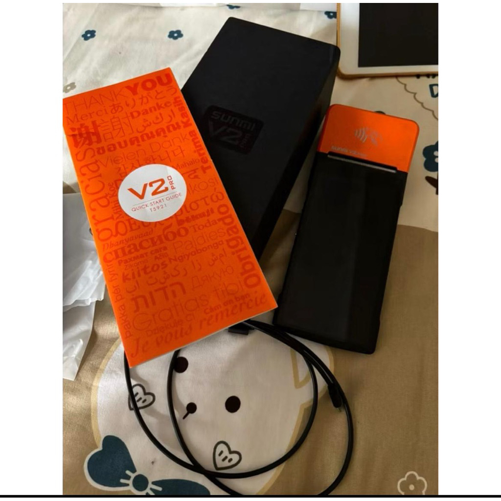 NETT (Preloved / Bekas Pemakaian 1 tahun / Second ) - Sunmi V2 Pro 4G Mesin Kasir Jualan Baju Wanita