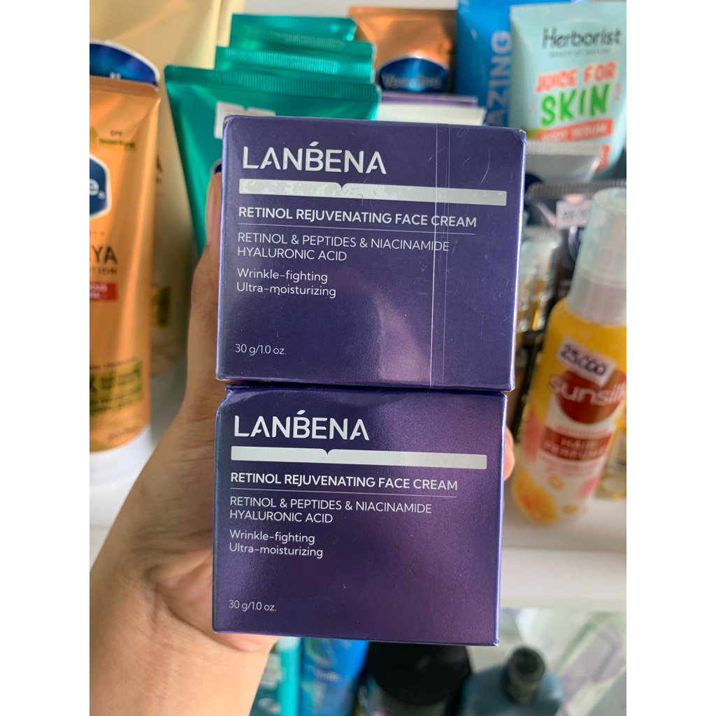 LANBENA 3X Retinol Renewal Cream-cream anti oksidan anti penuaan dan mengurangi kerutan