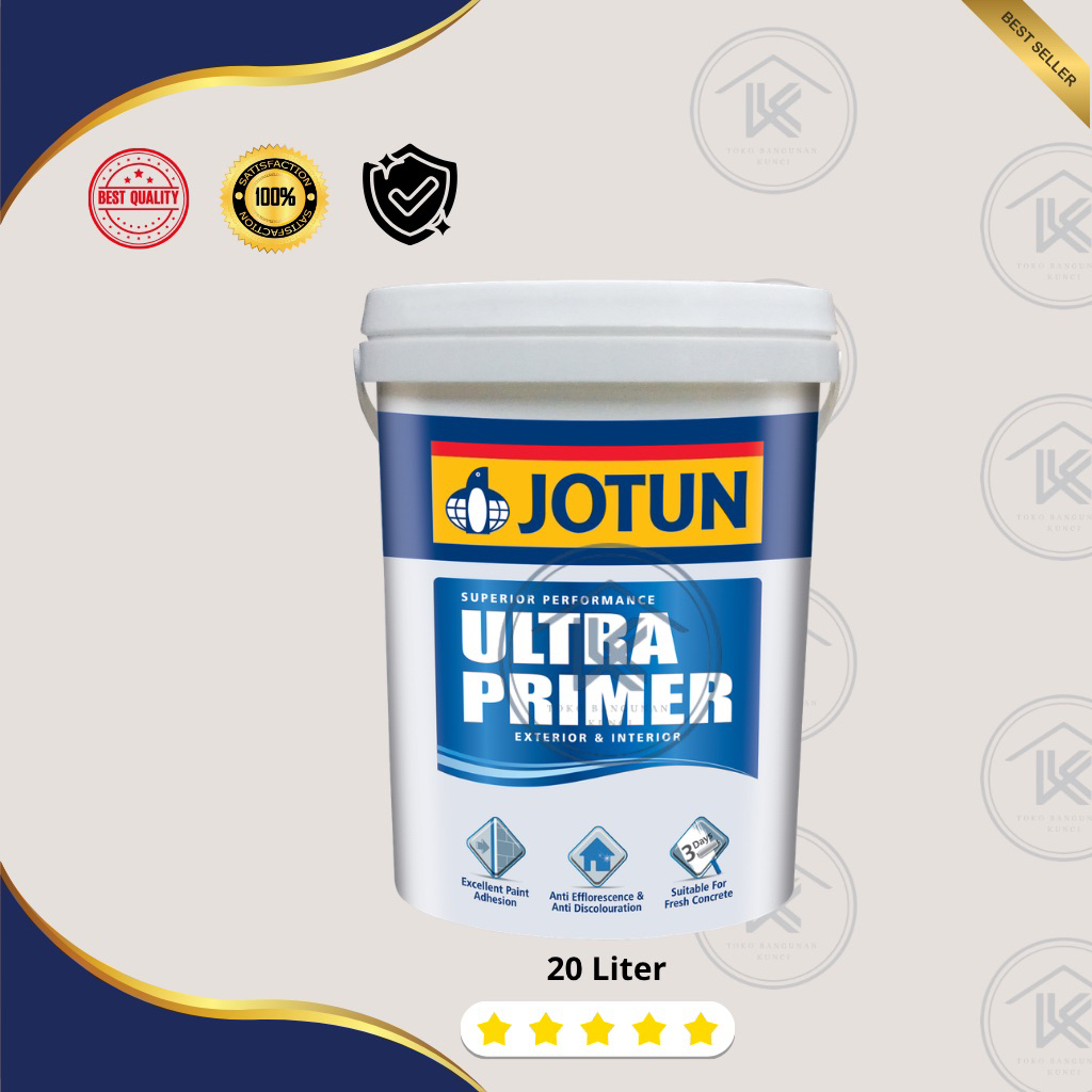 Cat Jotun Ultra Primer 20L - Cat Premium Dinding