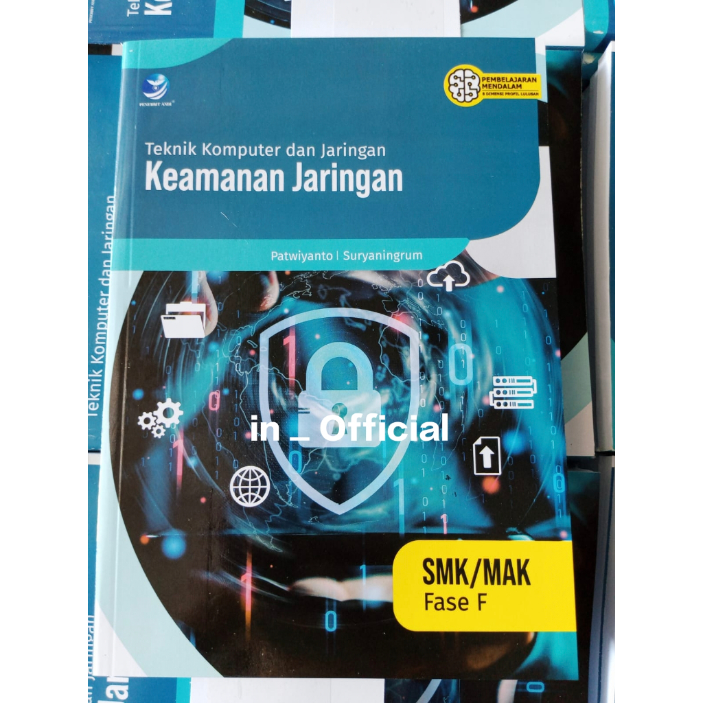 Judul Buku : Teknik Komputer dan Jaringan Elemen Keamanan Jaringan Fase F/SMK/CP 46