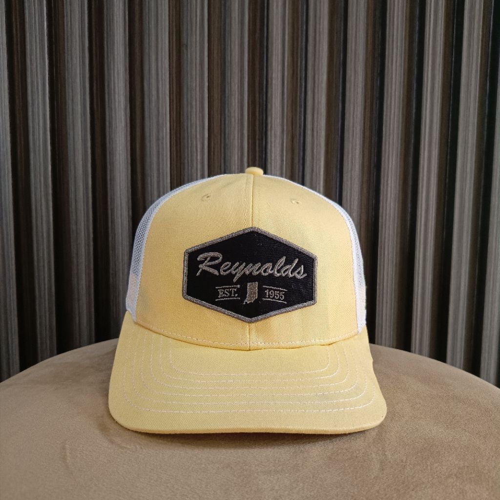Topi Trucker Jaring John Deere Patch Reynalds