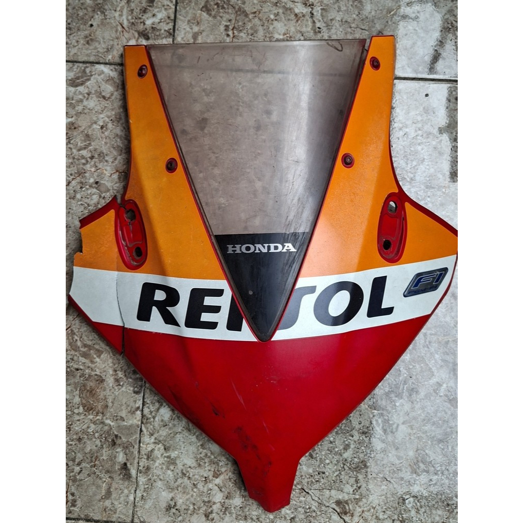 Tameng dan Visor CBR150R K45A Original Copotan