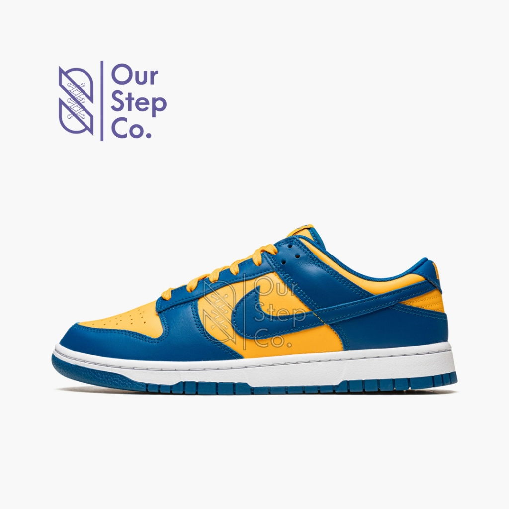 Sepatu Nike SB Dunk Low Ucla Blue Jay University Gold Original BNIB