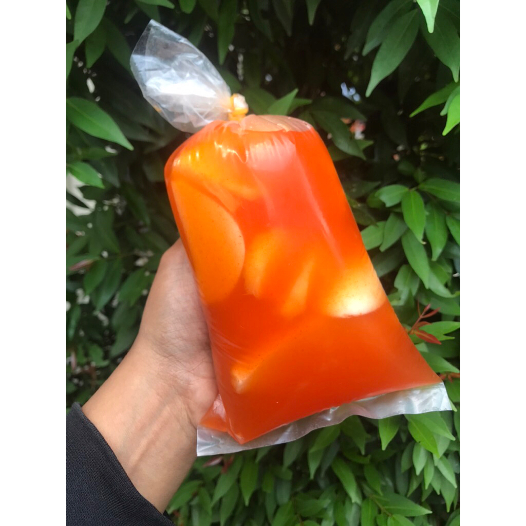 Asinan buah ( bengkoang,nanas,kedondong )