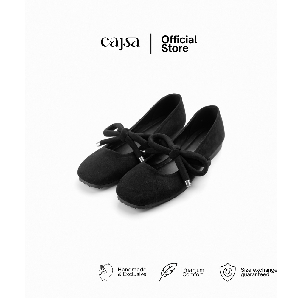CAJSA | RUI BLACK - FLATSHOES