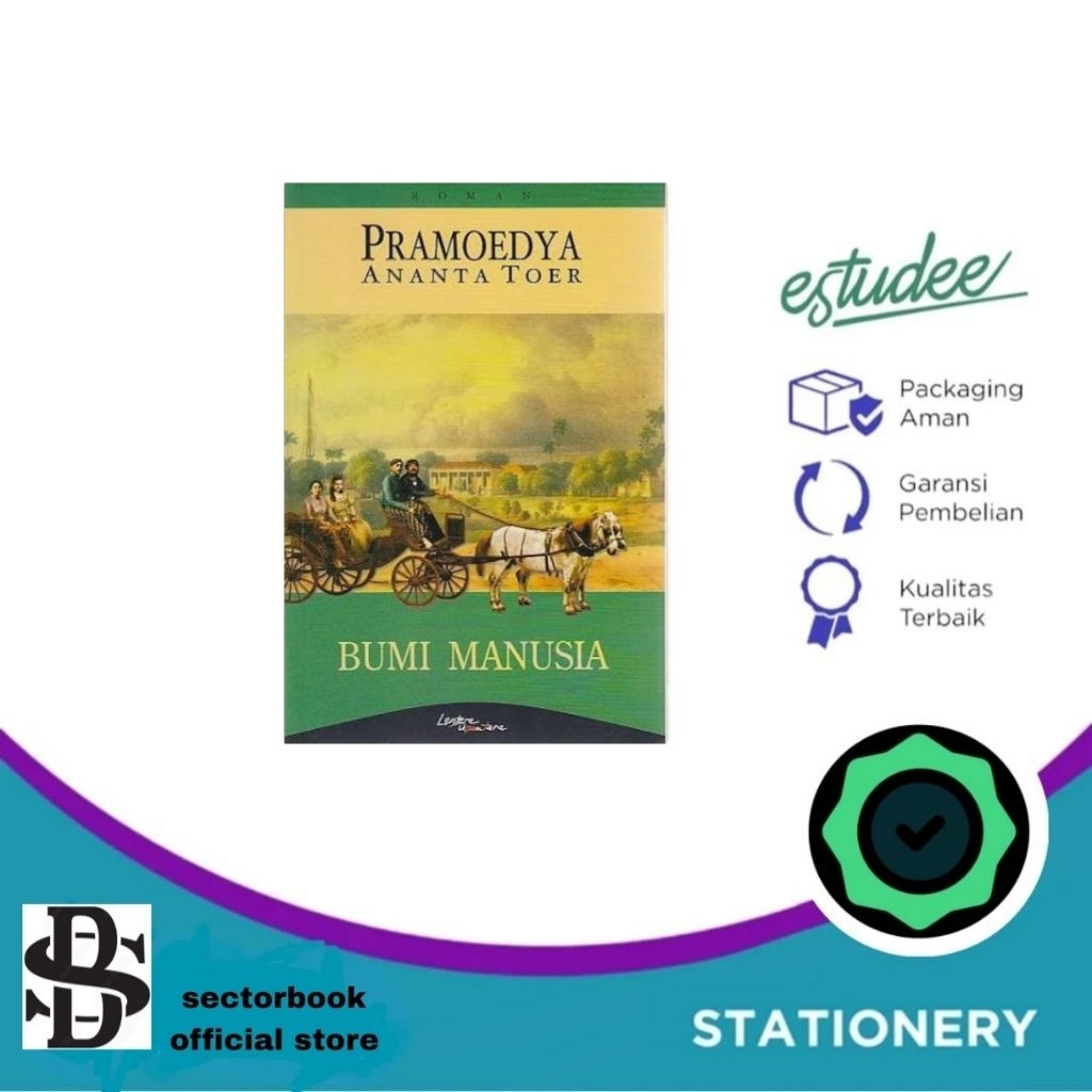 Novel Bumi Manusia  (Pramoedya Ananta Noer)