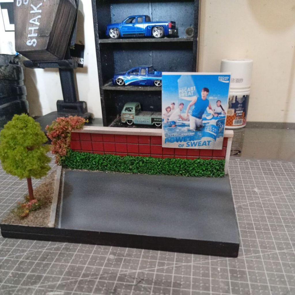 Diorama parkiran