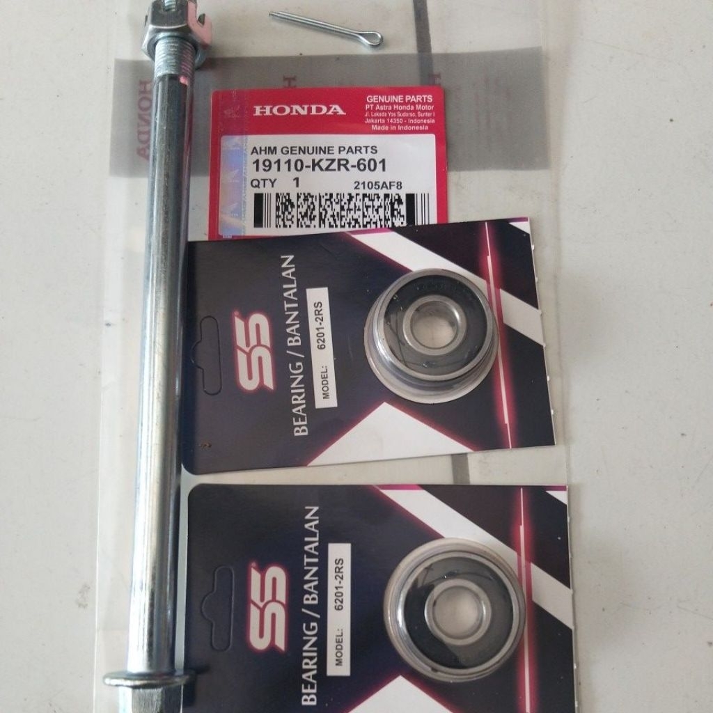 sepaket as roda depan + bearing roda Vario 125 murah