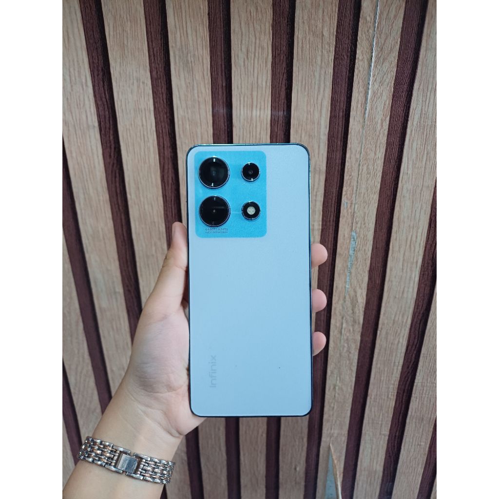 Infinix Note 30 4G Interstellar Blue 8/256 | NFC |Backdoor ganti, Bezel lecet wajar| Unit Only Ori R