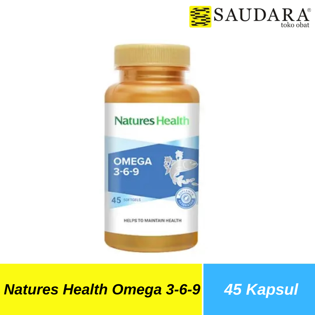 NATURE'S HEALTH OMEGA 3-6-9 45'S