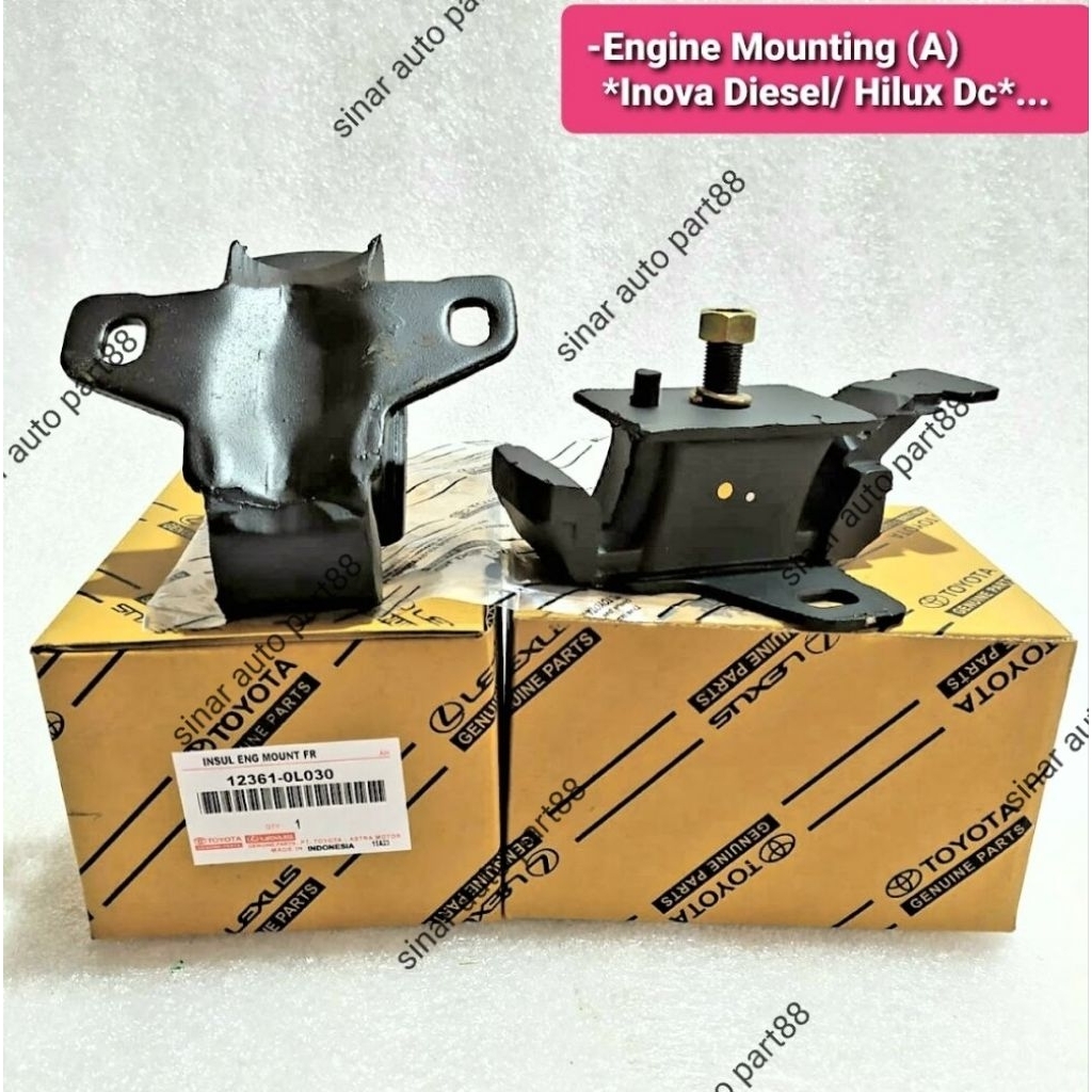 ENGINE MOUNTING DEPAN INNOVA FORTUNER HILUX DIESEL/HILUX DC