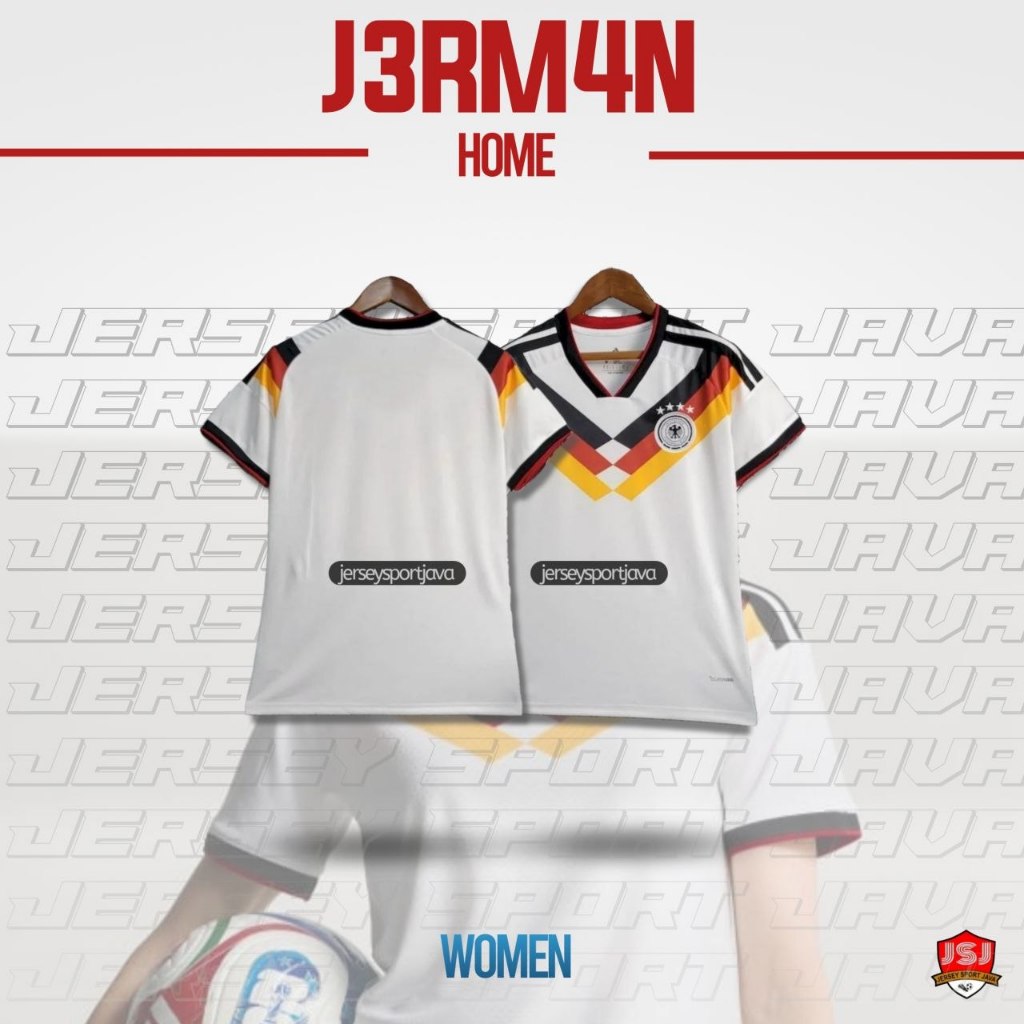 ( BISA COD ) JERSEY BAJU BOLA WANITA PILDUN 2026 / JERSEY LADIES JERMAN HOME NEW SEASON