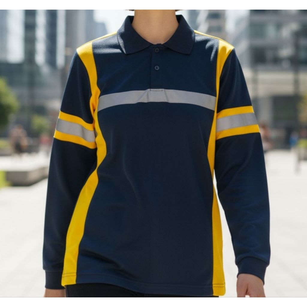 KAOS SAFETY LACOS COTTON-KAOS SAFETY CUSTOM-KAOS SAFETY KERAH