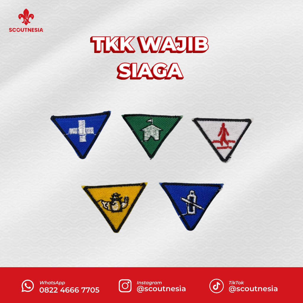 (COD) TKK SIAGA/ TKK PRAMUKA SIAGA/ TKK WAJIB SIAGA