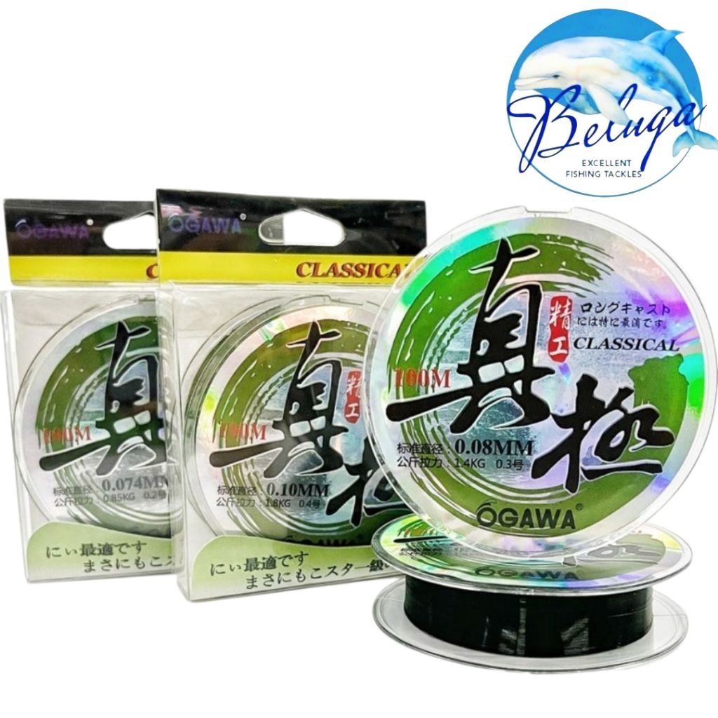 [ GROSIR ] Senar Pancing OGAWA CLASSICAL | Size : 0.06mm - 0.40mm