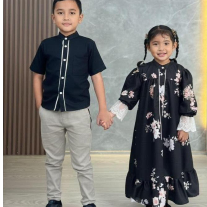 Mariam Abaya Sarimbit Anak - Koko dan Abaya M L XL XXL By Mumu