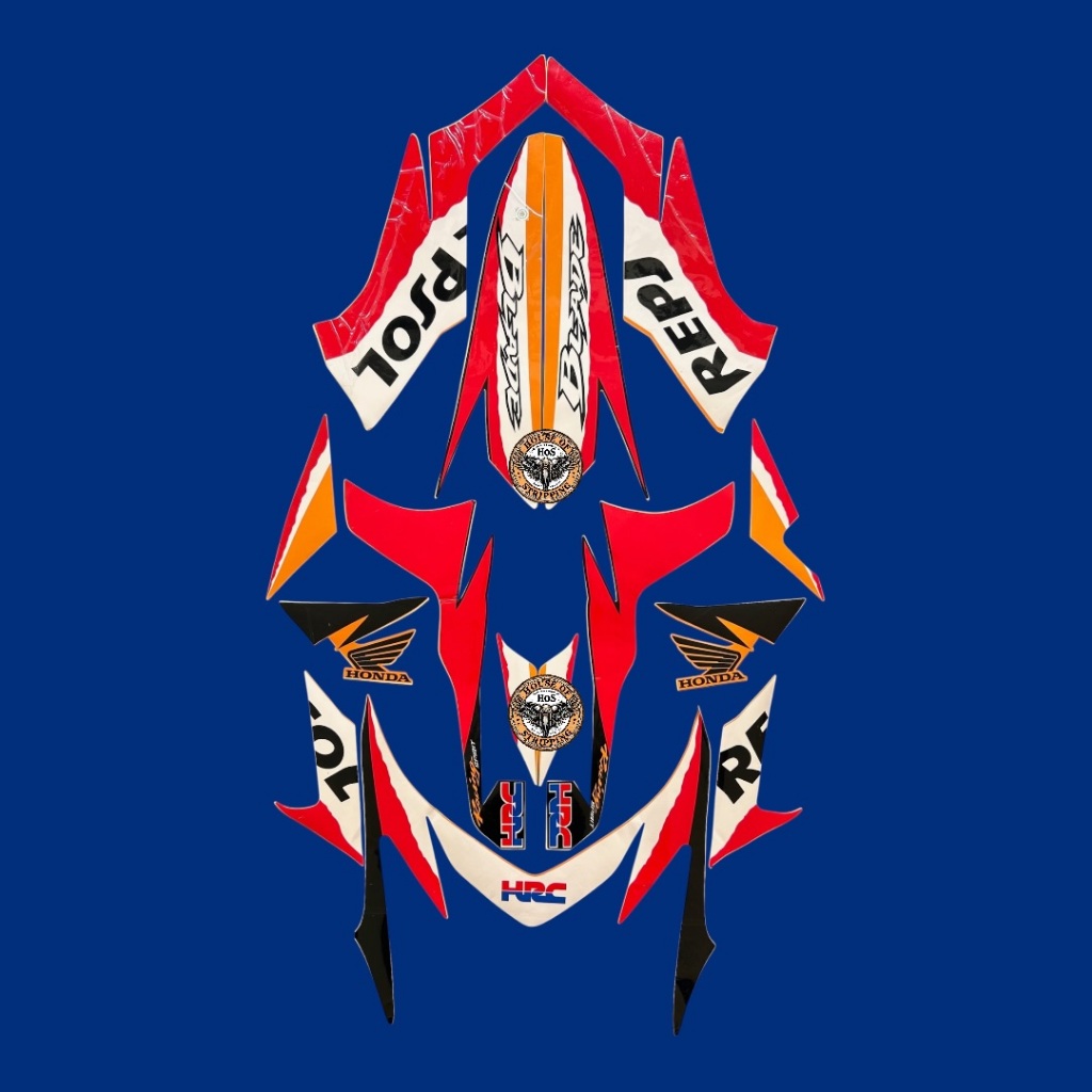 Stiker Striping Blade Repsol 2010