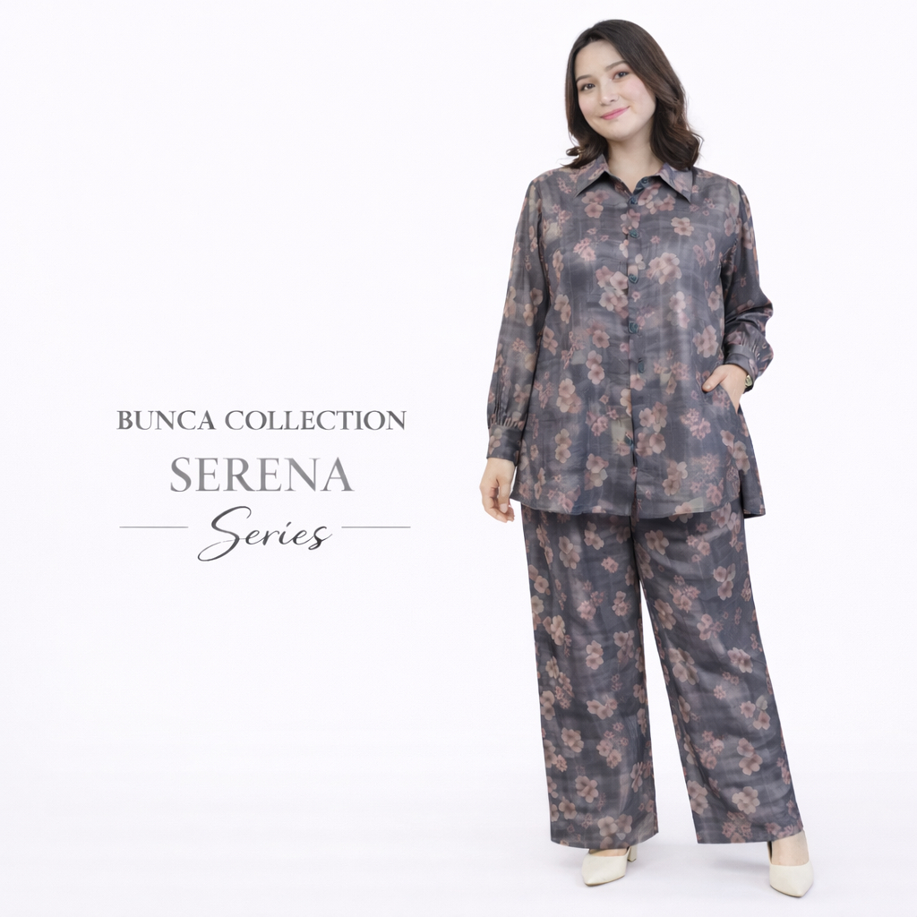 Setelan Wanita | One Set Wanita | Setelan Silky Premium | One Set Silk | Setelan Wanita Amani Silk P