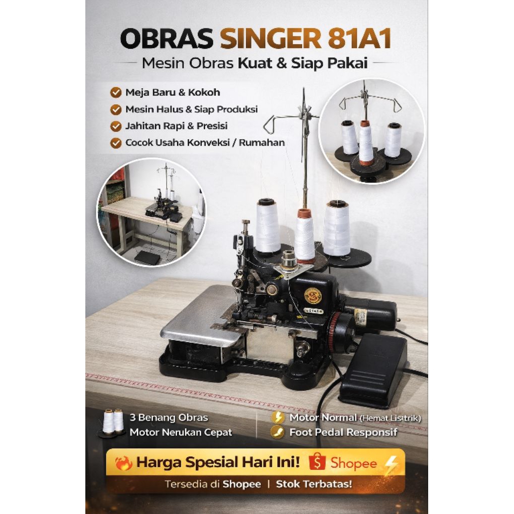 mesin Obras Singer 81A1