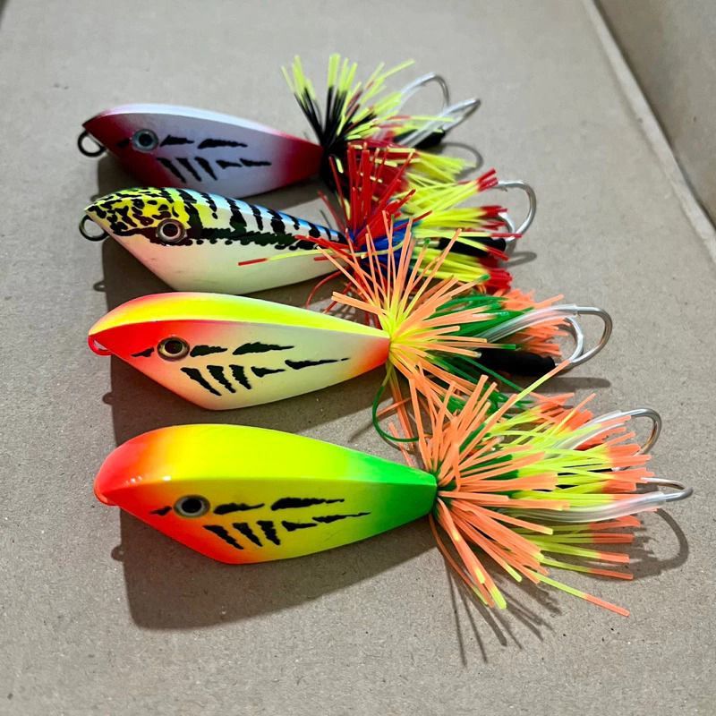 JF Triangle 6cm Rattle Umpan Toman Hook 4/0